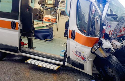 crash test supporti barella