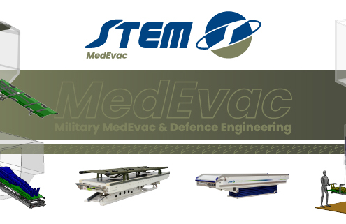 produits-medevac-stem-pour-le-transport-de-blesses-en-contexte-militaire chargement-brancard-sur-camion-militaire-medevac