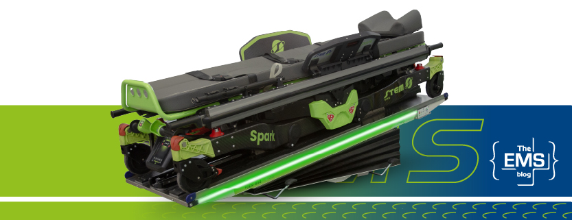barella-elettrica-robotizzata-spark-di-stem-su-supporto-barella-ammortizzato-eden-bs8